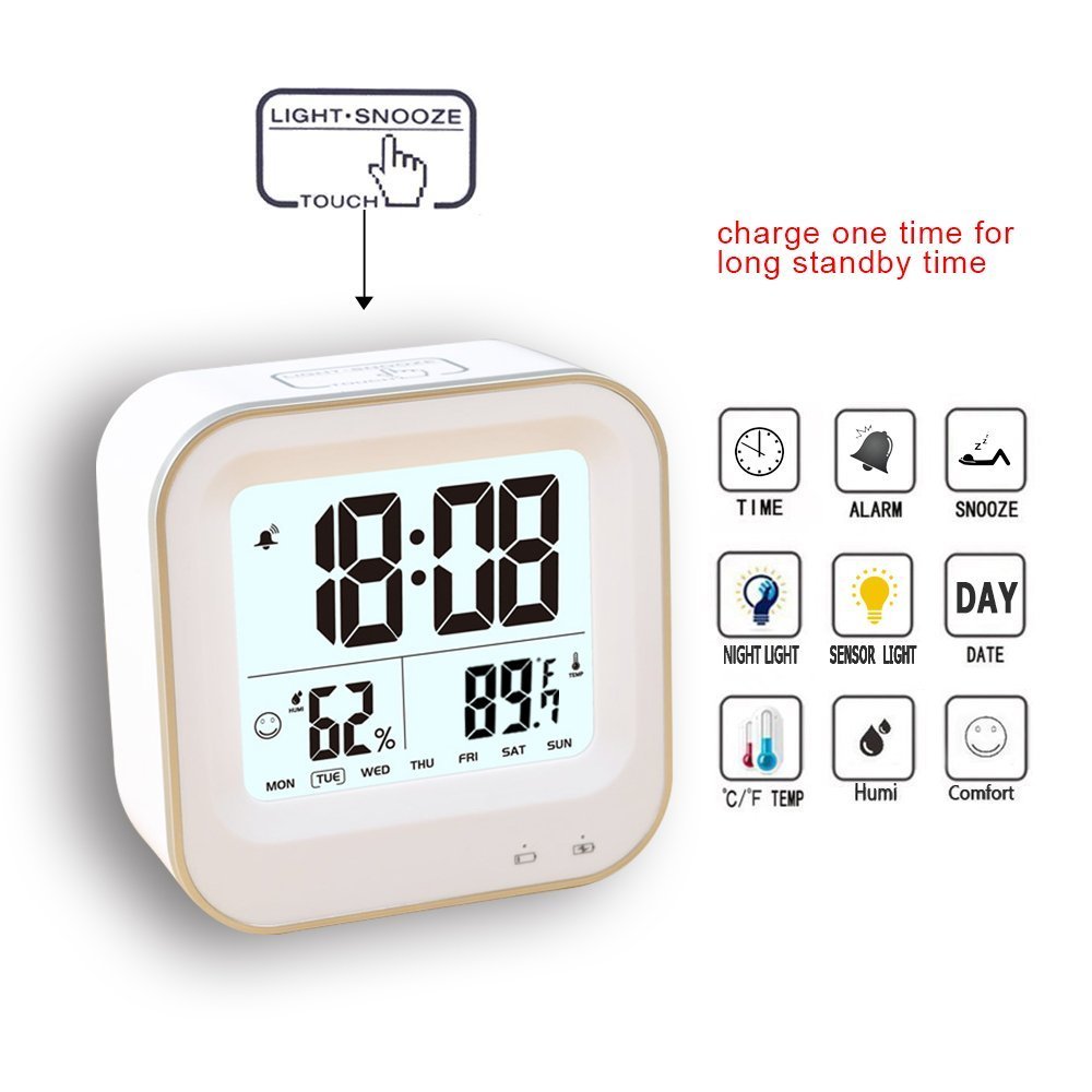 Recensione Orologio/Sveglia digitale Led con stazione meteo, Giuseppe  Gravante